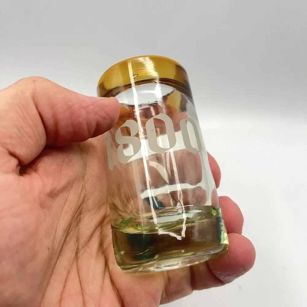 1800 Tequila Shot Glass Tall 3.5